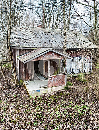 Deserted House Stock Photo