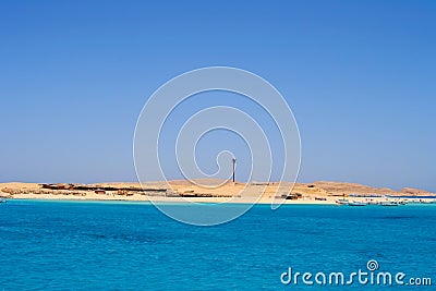 Deserted island Stock Photo