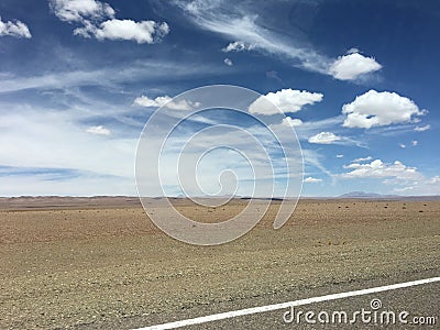 Desierto de jujuy Stock Photo