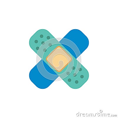 Bandage Logo Icon Design Vector Illustration