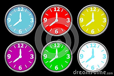 Design clock Stock Photo