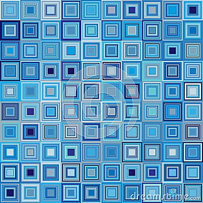 Design element. color squares seamless pattern Vector Illustration