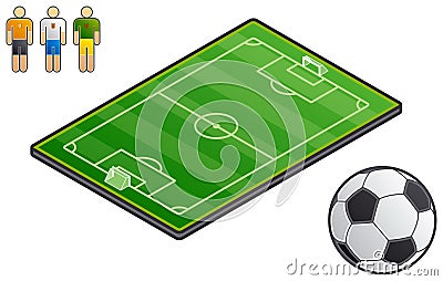 Design Elements 48a. Sport-field Vector Illustration