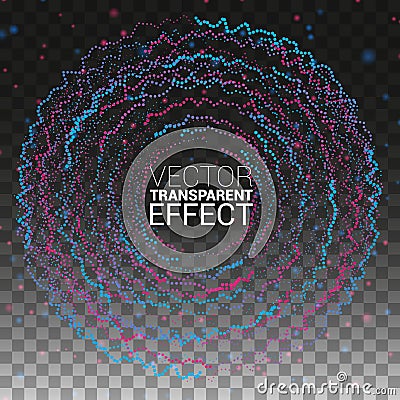 Design Elements Isolated on Transparent Background Vector Illustration Sound Wave. Music. Equalizer. Vector Illustration