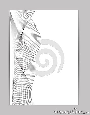 Design elements. Poligonal lines background. Vector Illustration Stock Photo