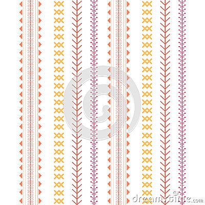 Design embroidery beautiful for wall home decor Vector Illustration