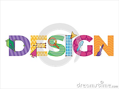 Design font colorful creative unique editable abstract shape playful concept typographic alphabet letters design set Stock Photo