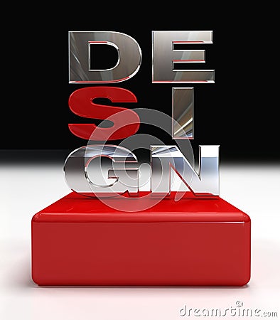 Design logo Stock Photo