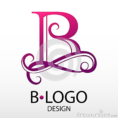 Design modern logo letter monogram for Business Vector Illustration