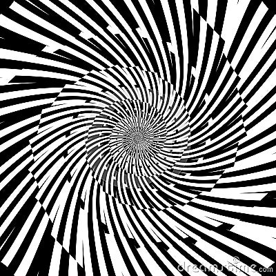 Design monochrome swirl movement background Vector Illustration