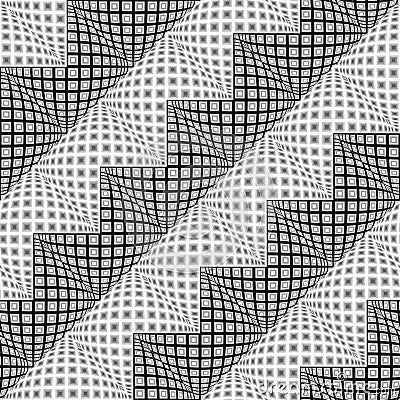 Design seamless diagonal zigzag pattern Vector Illustration