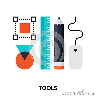 Design tools Vector Illustration