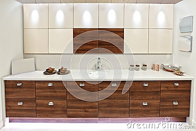 Designer kitchen Stock Photo