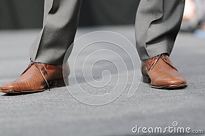 Designer Shoes Stock Photo