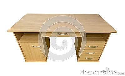 Desk Stock Photo