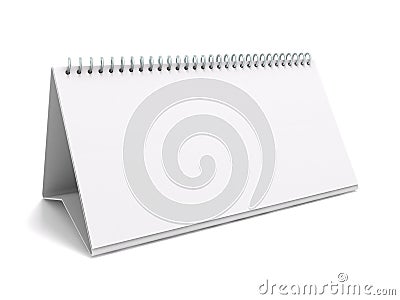 Desk calendar Stock Photo