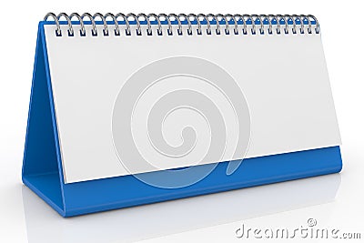 Desk calendar Stock Photo