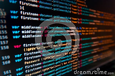 Desktop Source Code And Wallpaper By Computer Language With Coding And ...