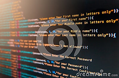 Desktop Source Code And Wallpaper By Computer Language With Coding And ...
