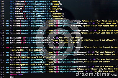Desktop Source Code And Wallpaper By Computer Language With Coding And ...