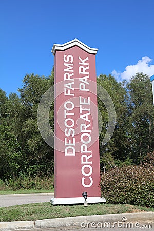 Desoto Farms Corporate Park Editorial Stock Photo