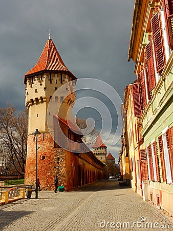 The gate was open Editorial Stock Photo