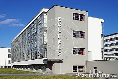 Dessau Bauhaus Editorial Stock Photo