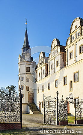 Dessau palace Stock Photo