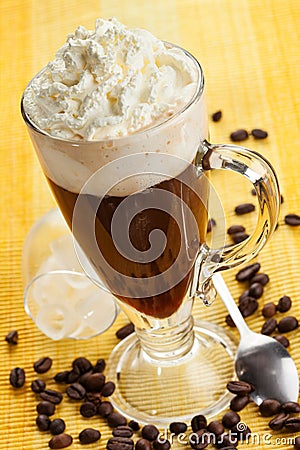 Dessert coffee Stock Photo