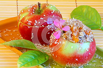 Dessert Picture : Candy Apples - Stock Photos Stock Photo