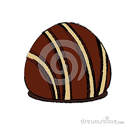 Dessert sweet roll Cartoon Illustration