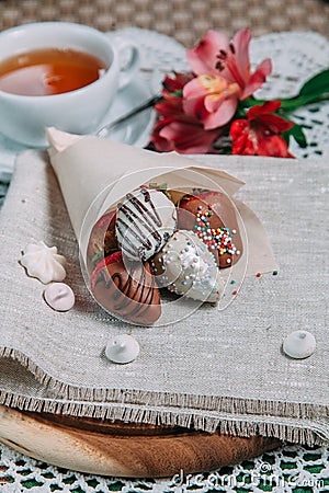 Desserts Stock Photo