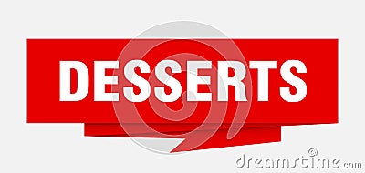 desserts Vector Illustration