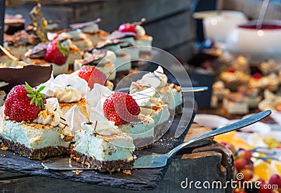 Desserts Stock Photo