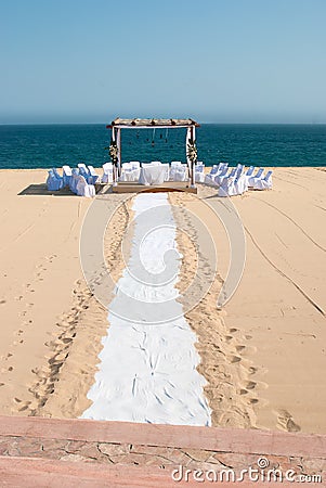 Destination wedding Stock Photo