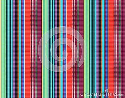 Detail background with mexican color. texture pattern for continuous replicate. mexican rug pattern Vector Illustration