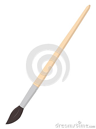 Detail brush, icon Vector Illustration