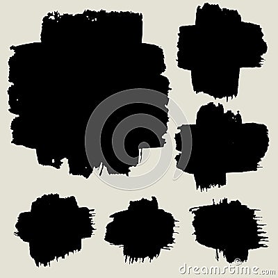 Detail brush texture background collection Stock Photo