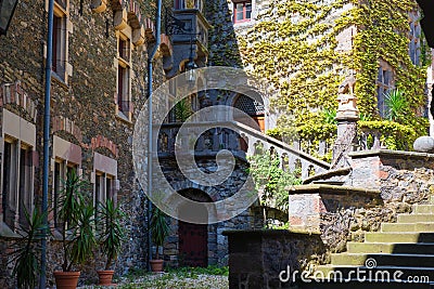 Detail of the castle in Braunfels / Germany Stock Photo