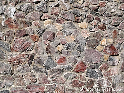 Granite wall Stock Photo