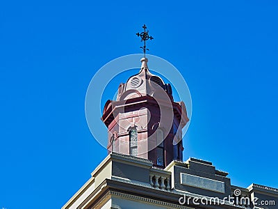 Domed Turret on Historic Sydney Building, Australia Stock Photo