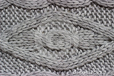 Detail of knitter material Stock Photo