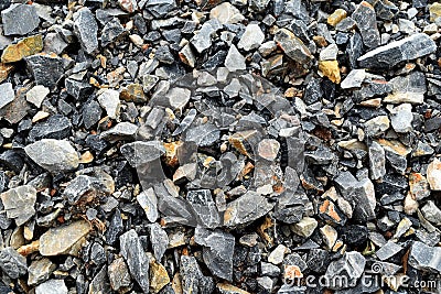 Lots dirty stone ground for background Stock Photo