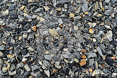 Lots dirty stone ground for background Stock Photo