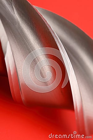Detail of milling cutter Stock Photo