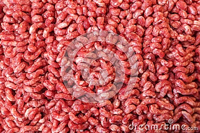 Mixed beef and pork minced meat. Stock Photo