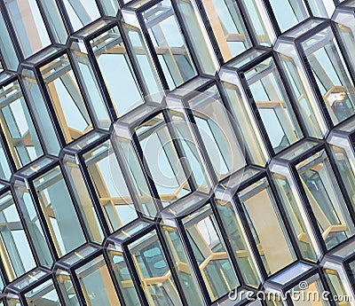 Detail of modern Architecture Stock Photo