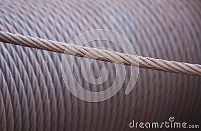 Detail from an old ship, a tugboat Stock Photo