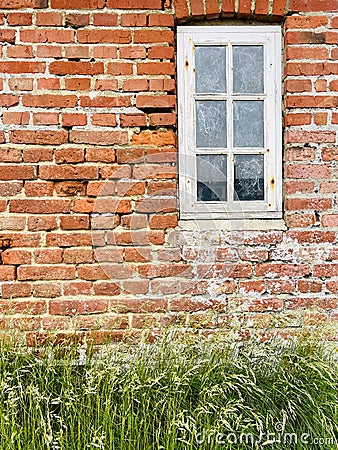Detail of old farmhouse Stock Photo