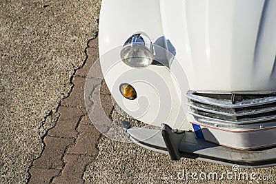 Detail retro car Stock Photo